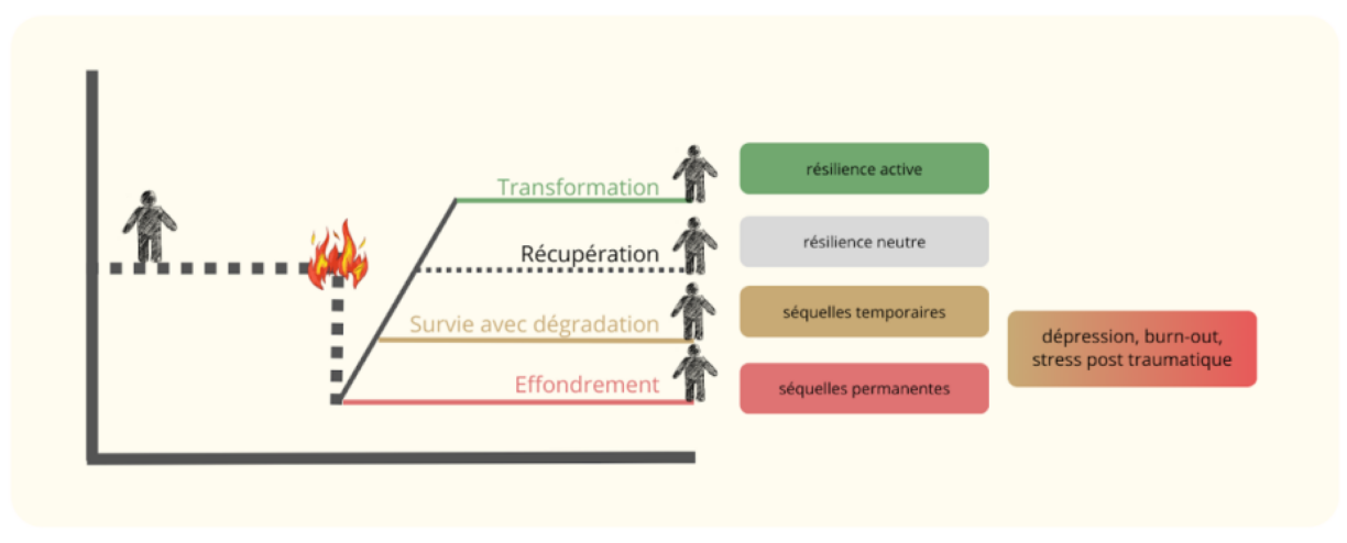 4 réactions possibles face à la crise